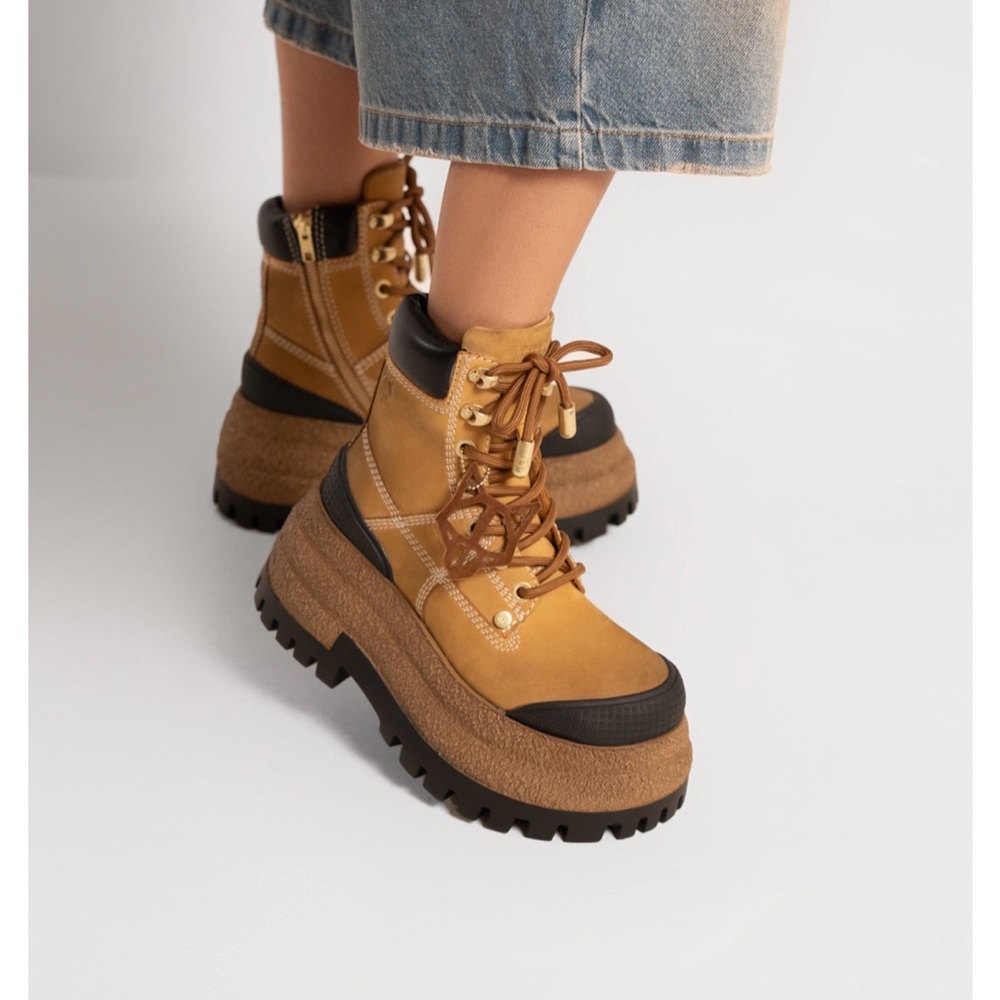 Naked Wolfe Destroy Nubuck Leather Boots